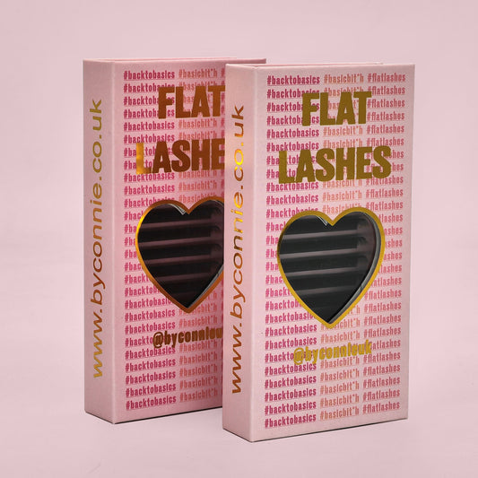 Flat lashes - 0.20 D