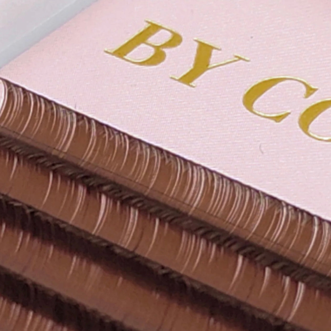 Brown lashes - 0.05 D - medium brown