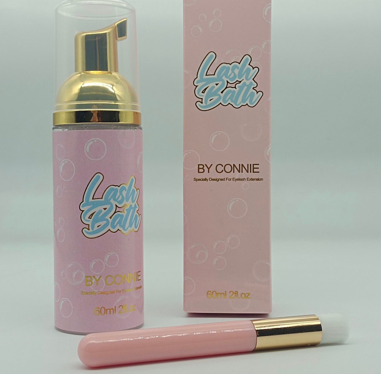 Lash Bath Shampoo & Brush